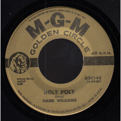 Hank Williams Roly Poly / Just Waitin' USED VINYL 7INCH SINGLE 45 RPM REISSUE