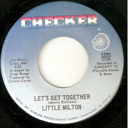 Little Milton Let's Get Together / I'll Always Love You USED VINYL 7INCH 45 RPM SINGLE