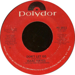 Isaac Hayes Don't Let Go USED VINYL 7INCH 45 RPM SINGLE STYRENE