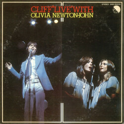Cliff Richard Cliff "Live" With Olivia Newton-John Vinyl LP USED