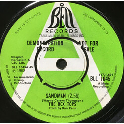Box Tops Sandman USED VINYL 7INCH 45 RPM SINGLE PROMO