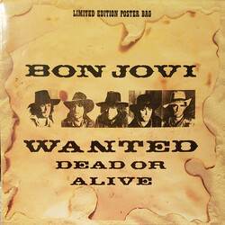 Bon Jovi Wanted Dead Or Alive USED VINYL 12INCH 45 RPM SINGLE LIMITED EDITION
