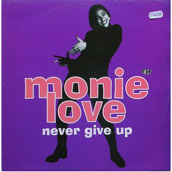 Monie Love Never Give Up VINYL 12" USED