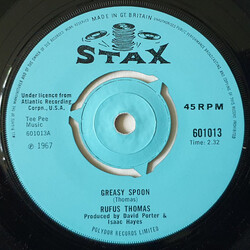 Rufus Thomas Greasy Spoon USED VINYL 7INCH 45 RPM SINGLE
