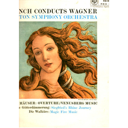 Boston Symphony Orchestra Munch Conducts Wagner Vinyl LP USED