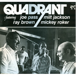 Quadrant (6) / Joe Pass / Milt Jackson / Ray Brown / Mickey Roker Quadrant Vinyl LP USED