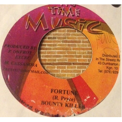 Bounty Killer / Kiprich Fortune / Bedroom USED VINYL 7INCH 45 RPM STEREO