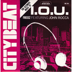 Freeez / John Rocca I.O.U. (The Ultimate Mixes '87) USED VINYL 7INCH 45 RPM SINGLE STEREO