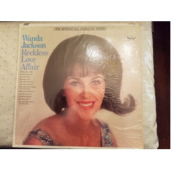 Wanda Jackson Reckless Love Affair Vinyl LP USED
