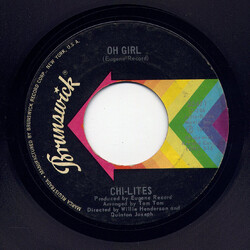 The Chi-lites Oh Girl / Being In Love USED VINYL 7INCH SINGLE 45 RPM