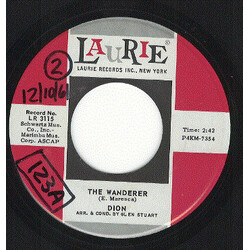 Dion (3) The Wanderer / The Majestic USED VINYL 7INCH 45 RPM SINGLE