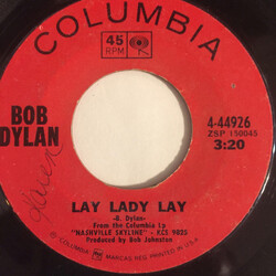 Bob Dylan Lay Lady Lay / Peggy Day USED VINYL 7INCH 45 RPM