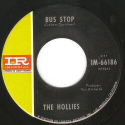 The Hollies Bus Stop USED VINYL 7INCH 45 RPM SINGLE
