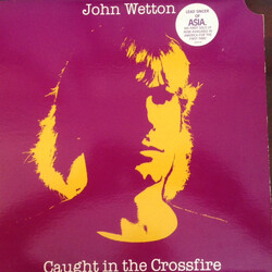 John Wetton Caught In The Crossfire Vinyl LP USED