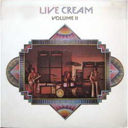 Cream (2) Live Cream Volume II Vinyl LP USED