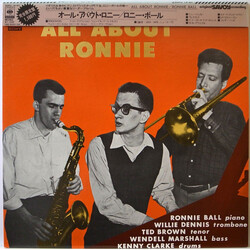 Ronnie Ball All About Ronnie Vinyl LP USED