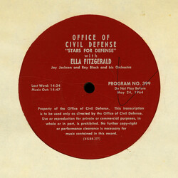 Ella Fitzgerald / The Modernaires Stars For Defense Vinyl LP USED