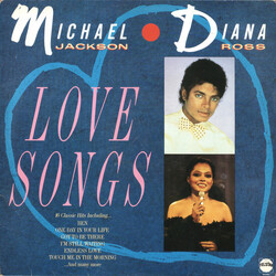 Michael Jackson / Diana Ross Love Songs Vinyl LP USED
