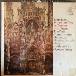 Camille Saint-Saëns / Orchestre De La Société Des Concerts Du Conservatoire / Maurice Duruflé / Georges Prêtre Symphony No. 3 In C Minor With Organ. V