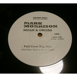 Mark Morrison Moan & Groan Vinyl 12" USED