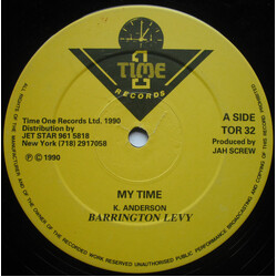 Barrington Levy My Time USED VINYL 12INCH