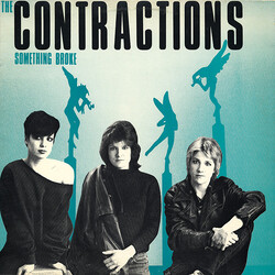 The Contractions Something Broke Vinyl LP USED