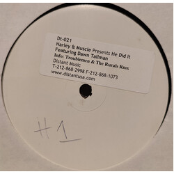 Harley & Muscle / Dawn Tallman He Did It USED VINYL 12INCH 33 S RPM PROMO
