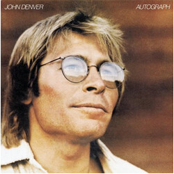 John Denver Autograph Vinyl LP USED