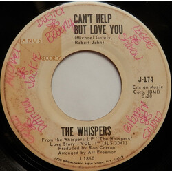 The Whispers Can't Help But Love You / A Hopeless Situation USED VINYL 7INCH 45 RPM MONO