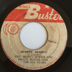Eric "Monty" Morris / Prince Buster's All Stars Humpty Dumpty / Me And My Forty Five USED VINYL 7INCH 45 RPM REISSUE REPRESS