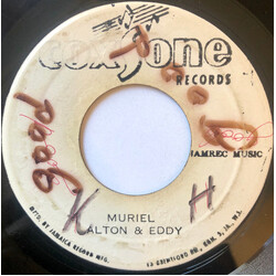 Alton & Eddy Muriel / Walk All Over USED VINYL 7INCH 45 RPM REPRESS