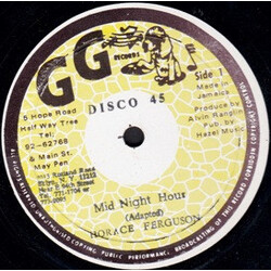 Horace Ferguson / Clint Eastwood Mid Night Hour, Mask In The Dark USED VINYL 12INCH 45 RPM