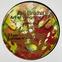 Aril Brikha Art Of Vengeance EP USED VINYL 12INCH 33 S RPM EP MISPRESS