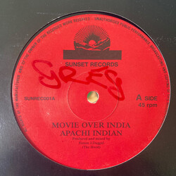Apachi Indian Movie Over India Vinyl 12" USED