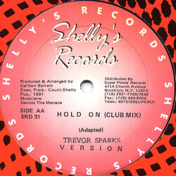 Trevor Sparks Hold On Vinyl 12" USED