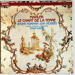 Gustav Mahler / The London Symphony Orchestra / Sir Colin Davis / Jessye Norman / Jon Vickers Le Chant De La Terre Vinyl LP USED
