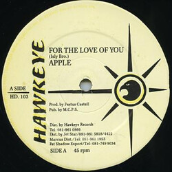 Apple (2) For The Love Of You Vinyl 12" USED