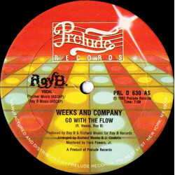 Weeks & Co. Go With The Flow USED VINYL 12INCH 33 S RPM