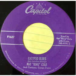 Nat King Cole Calypso Blues / Lost April USED VINYL 7INCH 45 RPM SINGLE