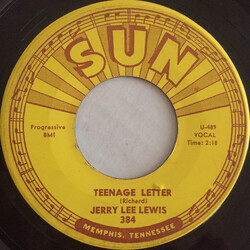 Jerry Lee Lewis / Linda Gail Lewis Teenage Letter / Seasons Of My Heart USED VINYL 7INCH 45 RPM STYRENE