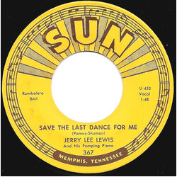 Jerry Lee Lewis Save The Last Dance For Me USED VINYL 7INCH 45 RPM SINGLE