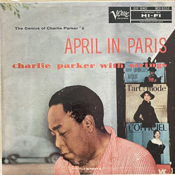 Charlie Parker With Strings April In Paris Vinyl LP USED
