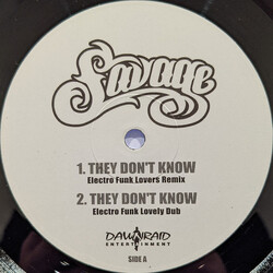 Savage (2) They Don't Know VINYL 12" USED