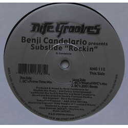 Benji Candelario / Subslide Rockin' USED VINYL 12INCH