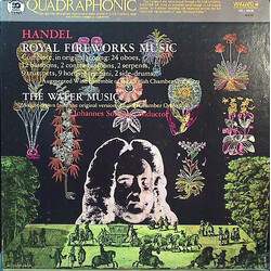 Georg Friedrich Händel / Johannes Somary / English Chamber Orchestra Royal Fireworks Music / Water Music Vinyl LP USED