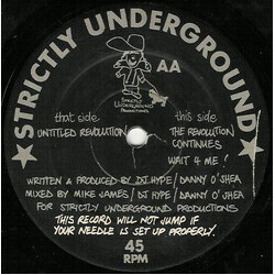 Tigers In Space Untitled Revolution USED VINYL 12INCH 45 RPM