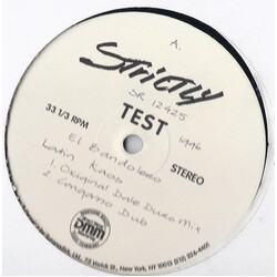 El Bandolero Latin Kaos USED VINYL 12INCH 33 S RPM TEST PRESSING