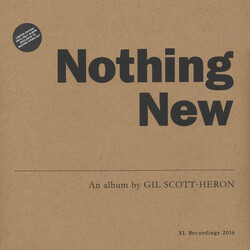 Gil Scott-Heron Nothing New Vinyl LP USED