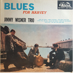 Jimmy Wisner Trio Blues For Harvey Vinyl LP USED