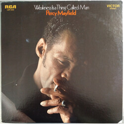 Percy Mayfield Weakness Is A Thing Called Man Vinyl LP USED